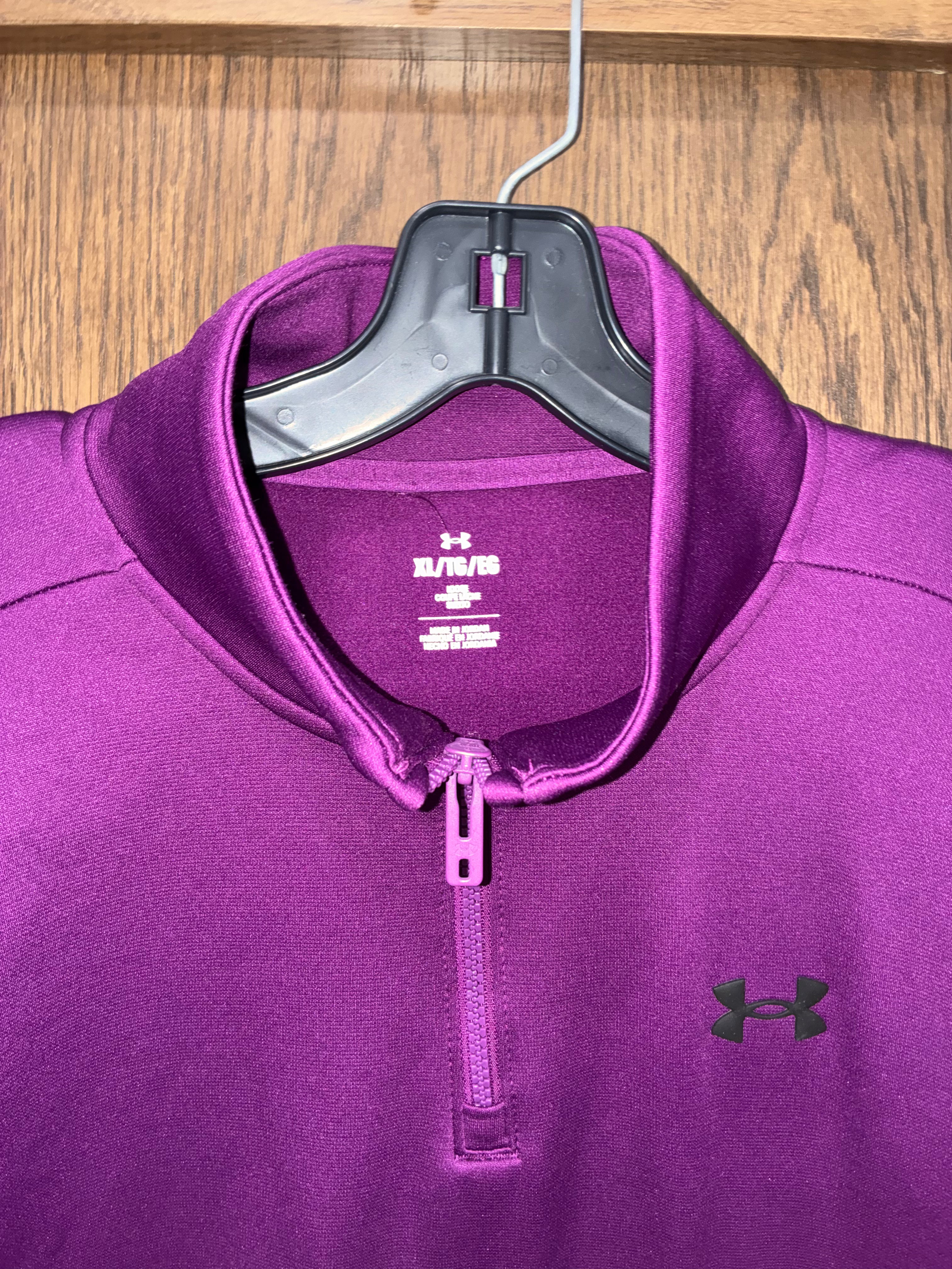 Under Armour Women’s 1/4 Zip Pullover XL Loose