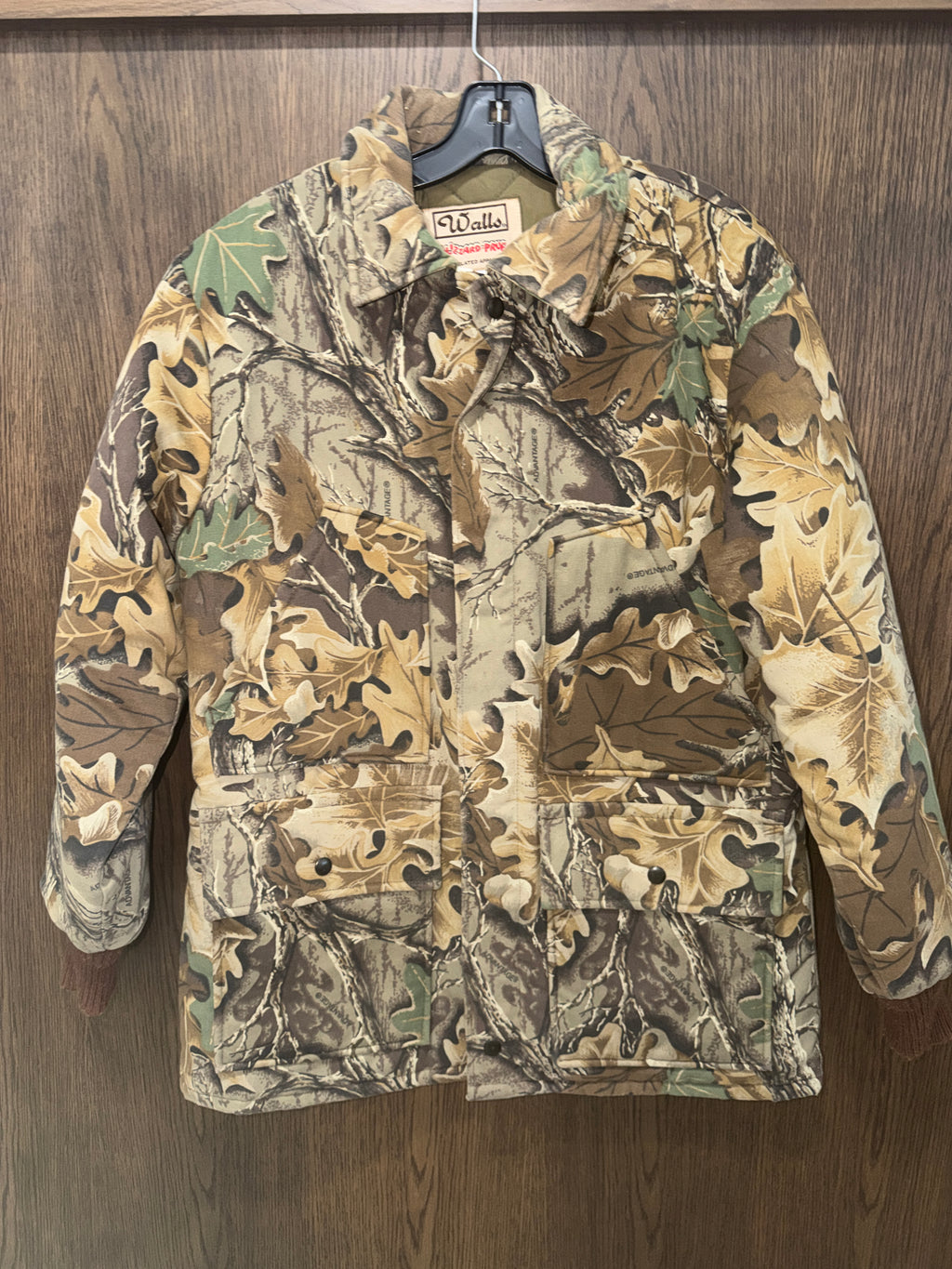 Vintage Walls Blizzard-Pruf Advantage Camo Hunting Jacket Men’s M 38-40 Insulated