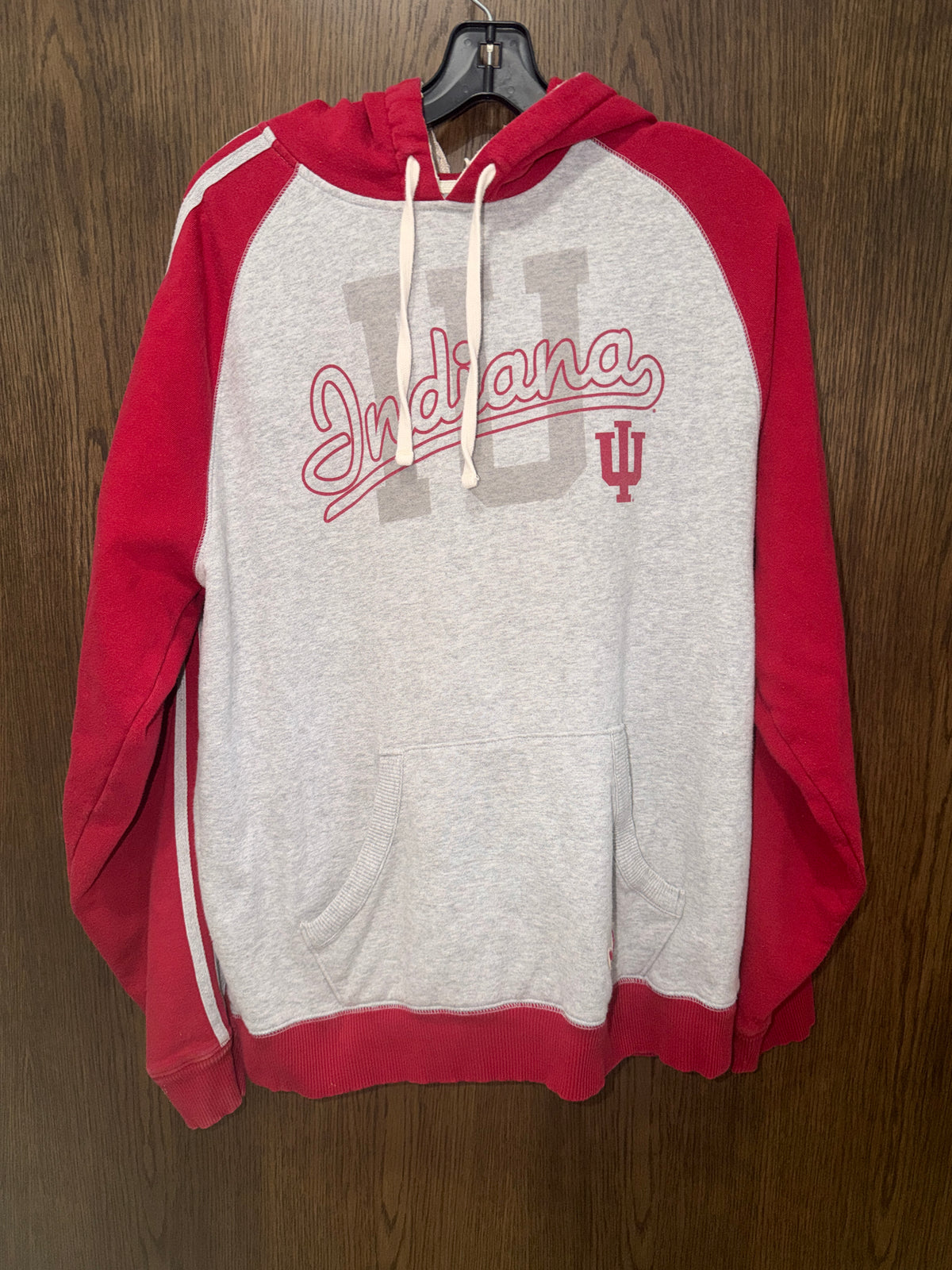 Adidas Men’s Vintage Indiana IU Hoodie Size Large