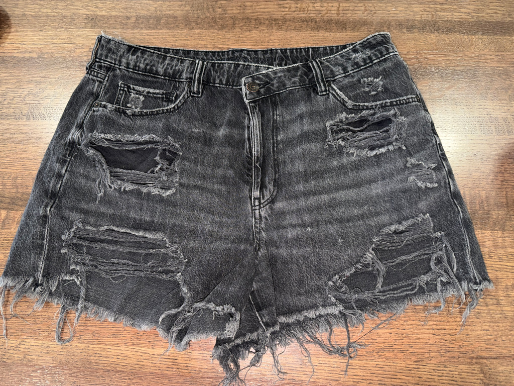 American Eagle Women’s Mom Shorts Strigid Size 14