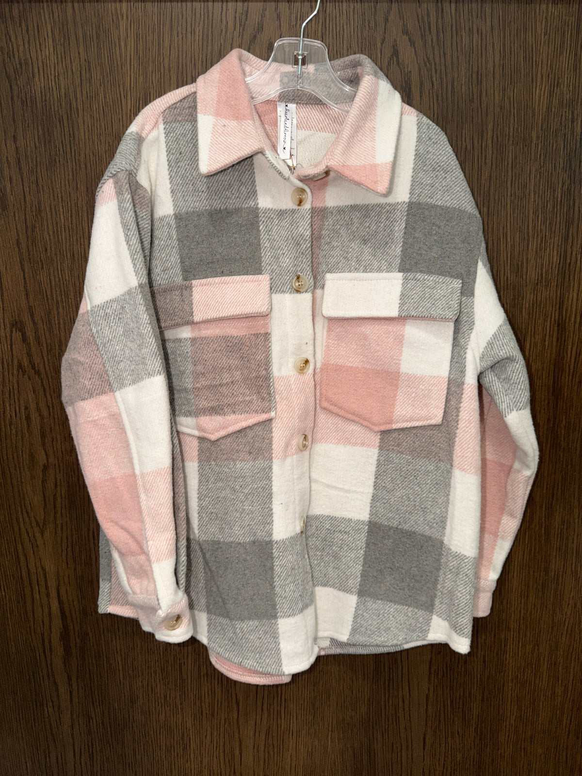 Heart & Burrow Girls Shacket Size 8 NWT