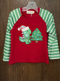 Marie Nicole Boys Christmas Dino Size 3 NWT