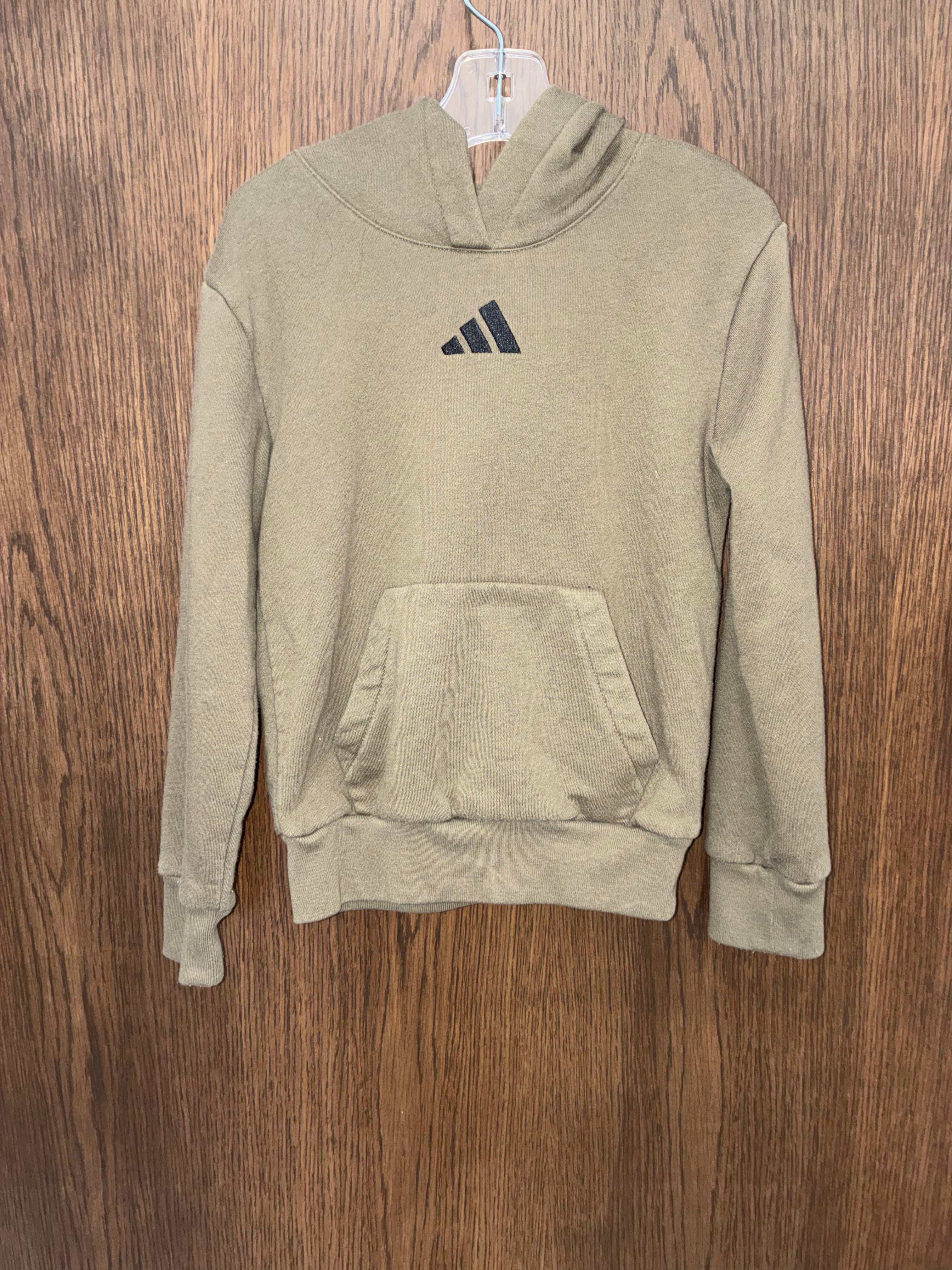 Adidas Boys Hoodie Hooded Sweatshirt Size 5