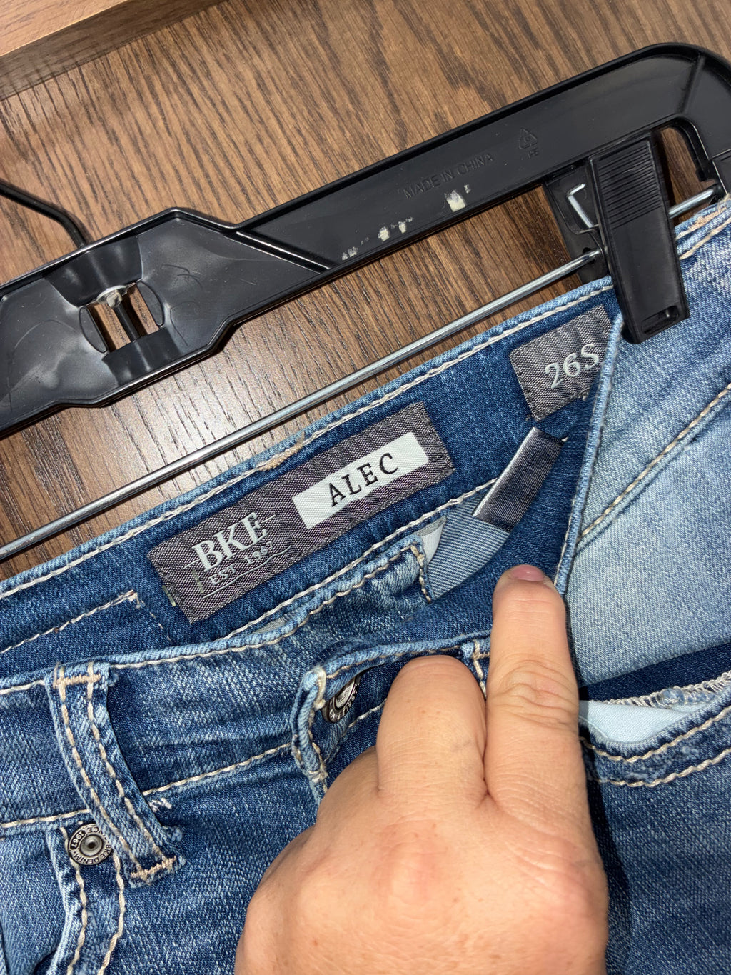 Buckle BKE Men’s ALEC Straight Stretch Jeans Size 26 Short