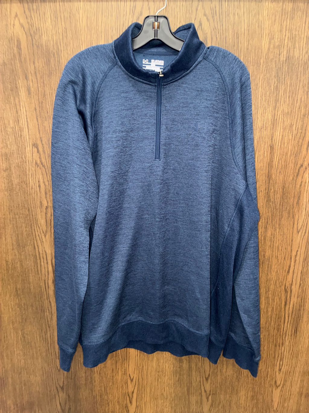 Under Armour  Men's Navy Armour Fleece Twist 1/4 Zip XXL 2X