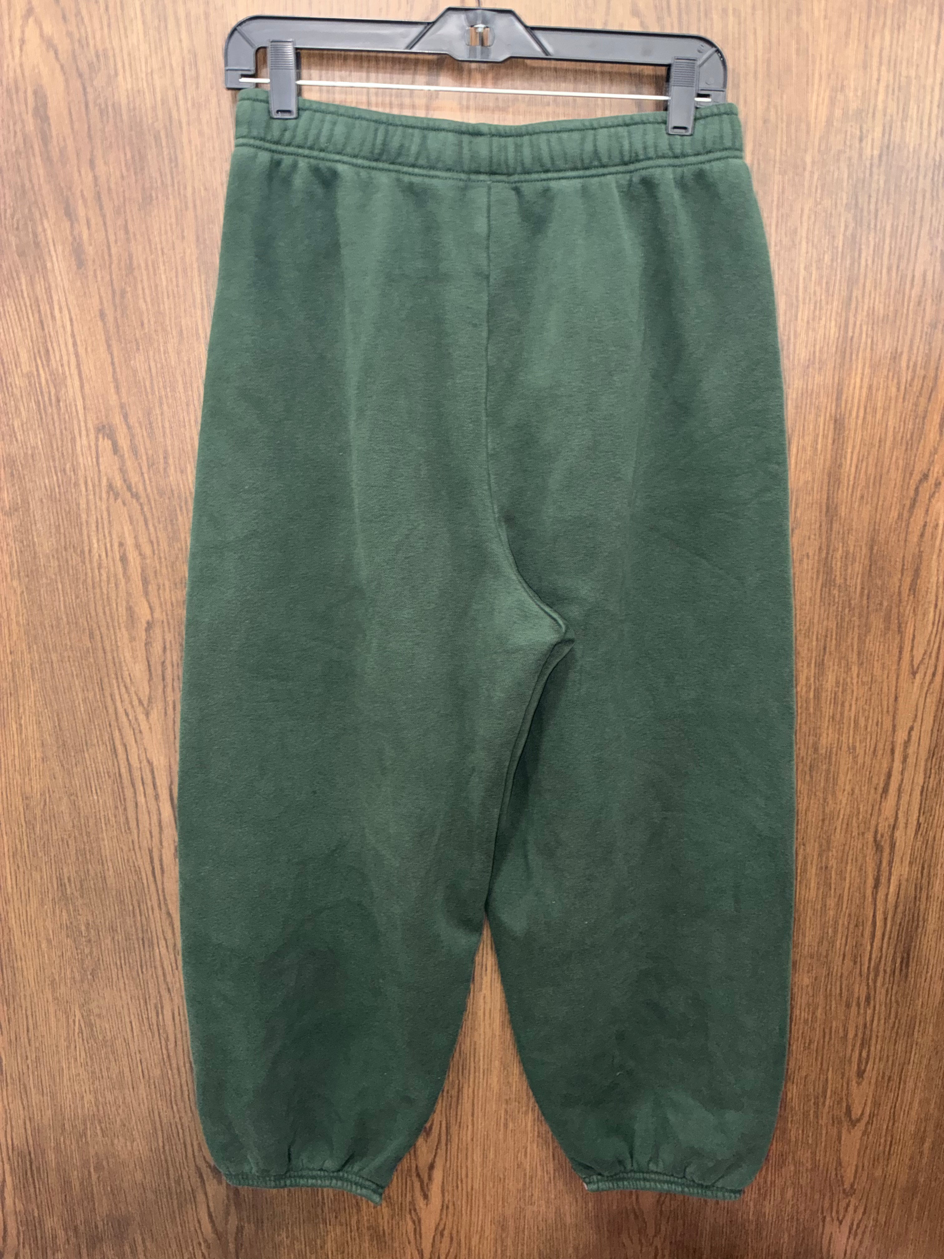 Cozy OFFLINE by Aerie baggy-fit fleece joggers in a beautiful dark forest green