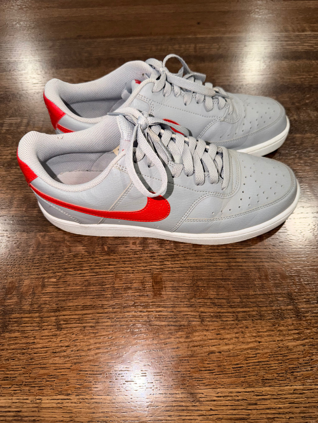 Nike Court Vision Low Shoes Mens Size 8.5 Basketball Swoosh Sneakers