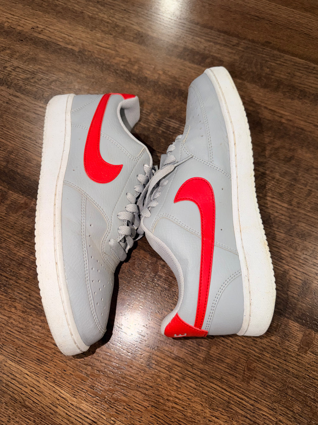 Nike Court Vision Low Shoes Mens Size 8.5 Basketball Swoosh Sneakers