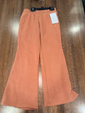 Art Class Brown Fleece Flare Joggers Size 6/7