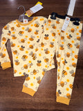 Cozy Cubs Girls Bumble Bees Pajamas Size 3 New