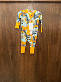 Banana Bamboo Convertible Romper 0-3 3-6 Months