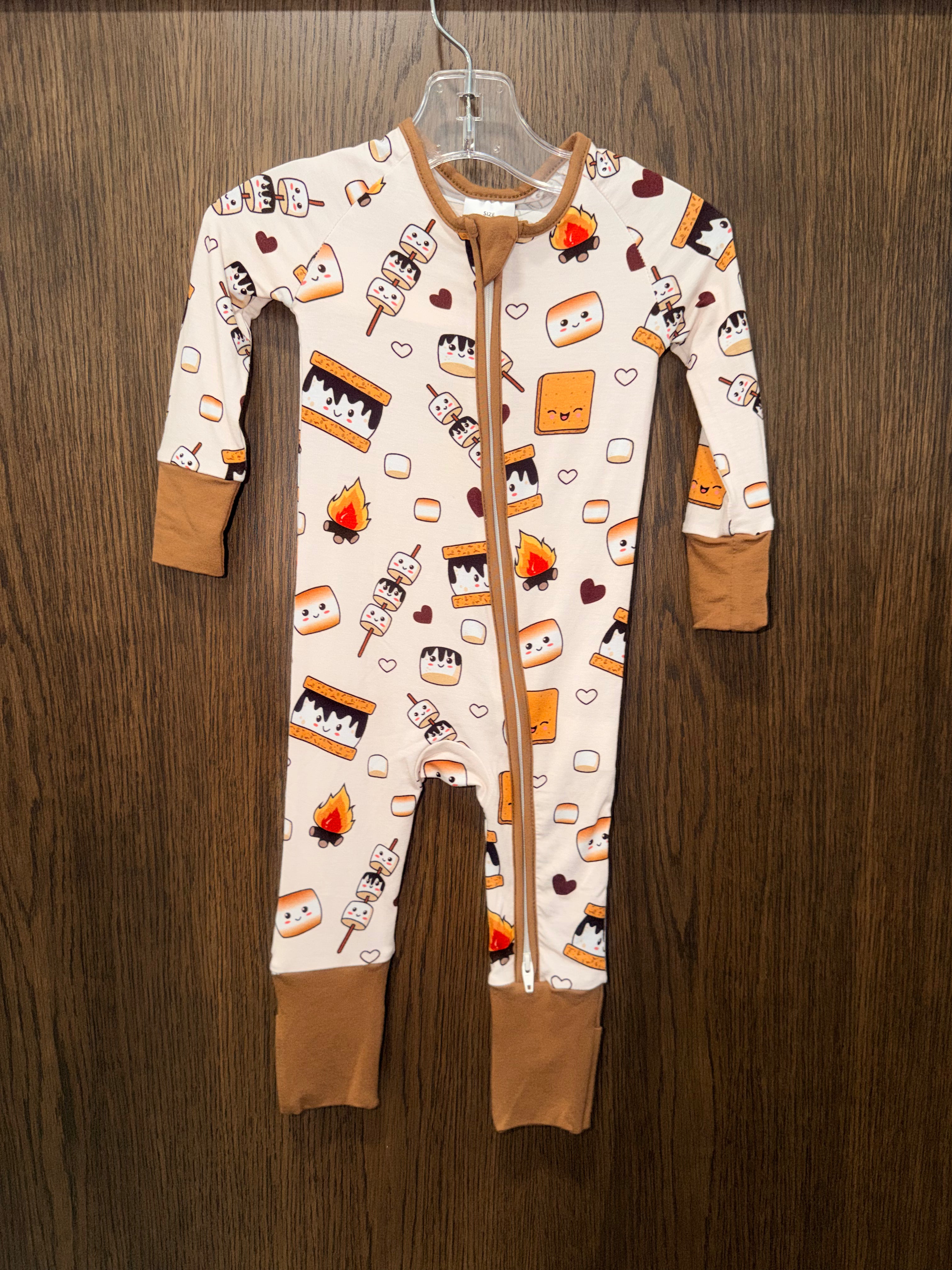 Smores Bamboo Convertible Romper 6-9 Months