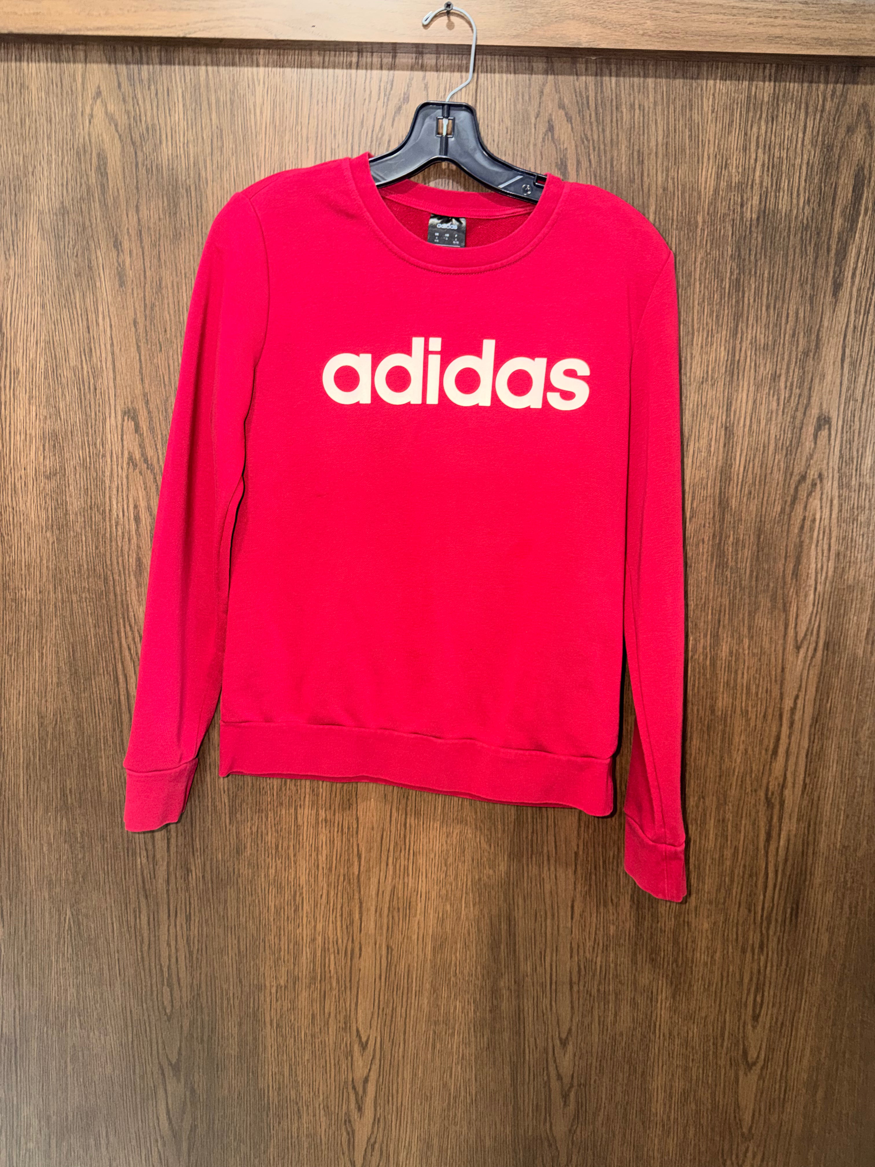 Adidas Crimson Women’s Crew Sweatshirt Size Small