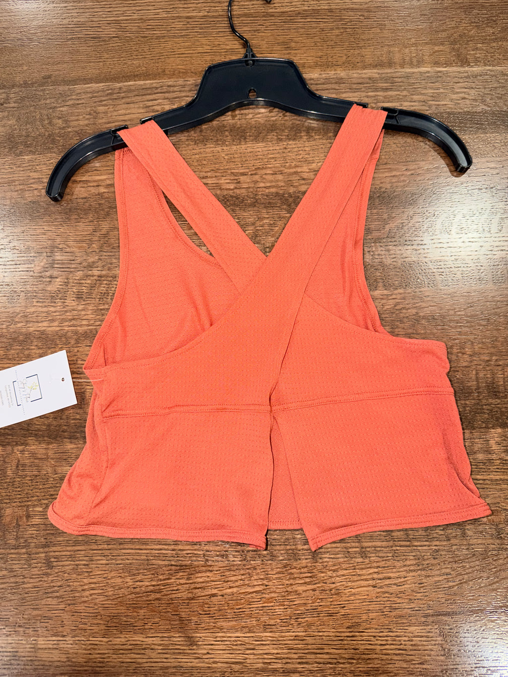 Women’s Nike Yoga Crop Tank Top Size XS Open Back