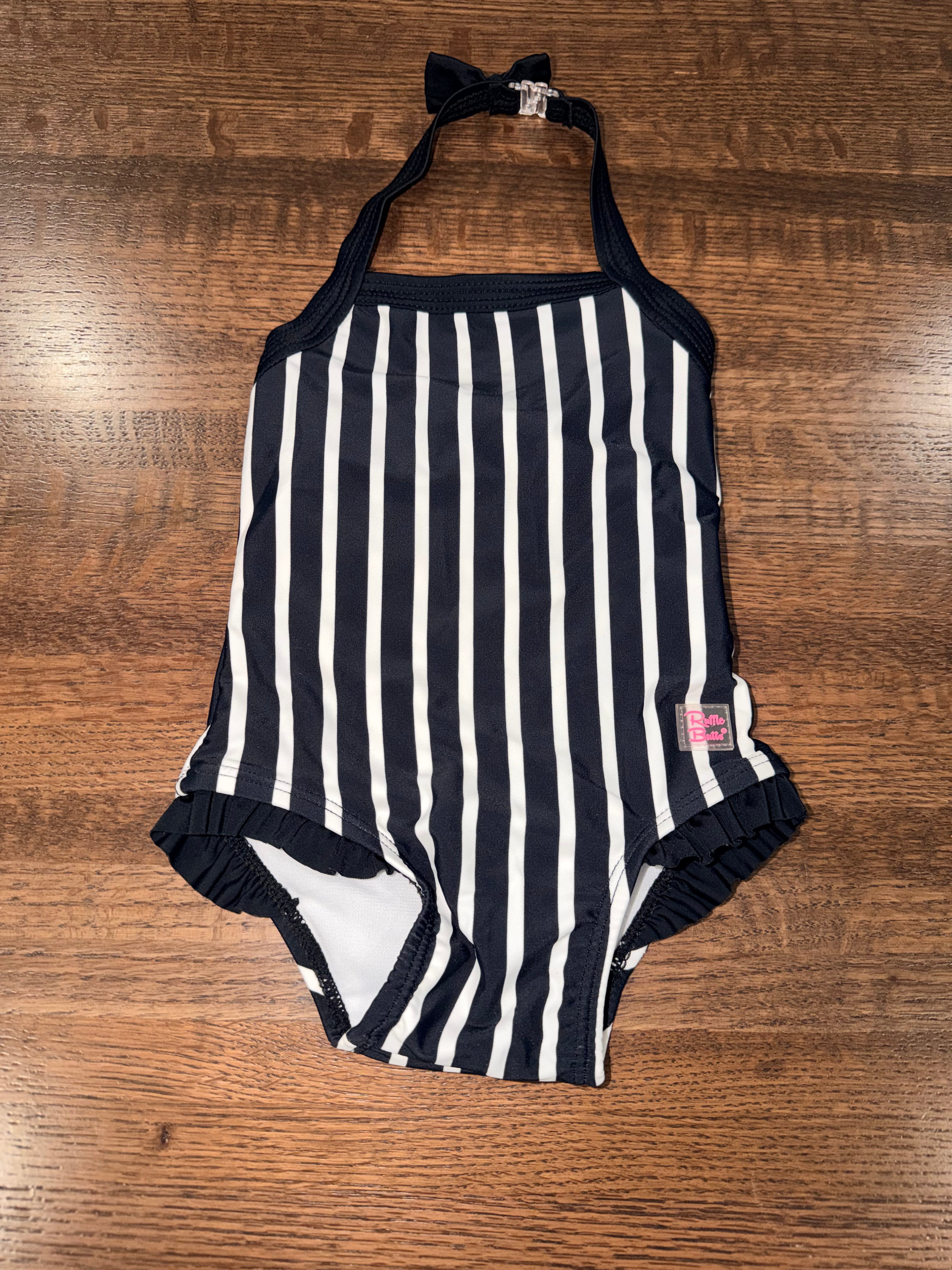 Ruffle Butts Girls Halter Top Swimsuit 12-18 Months
