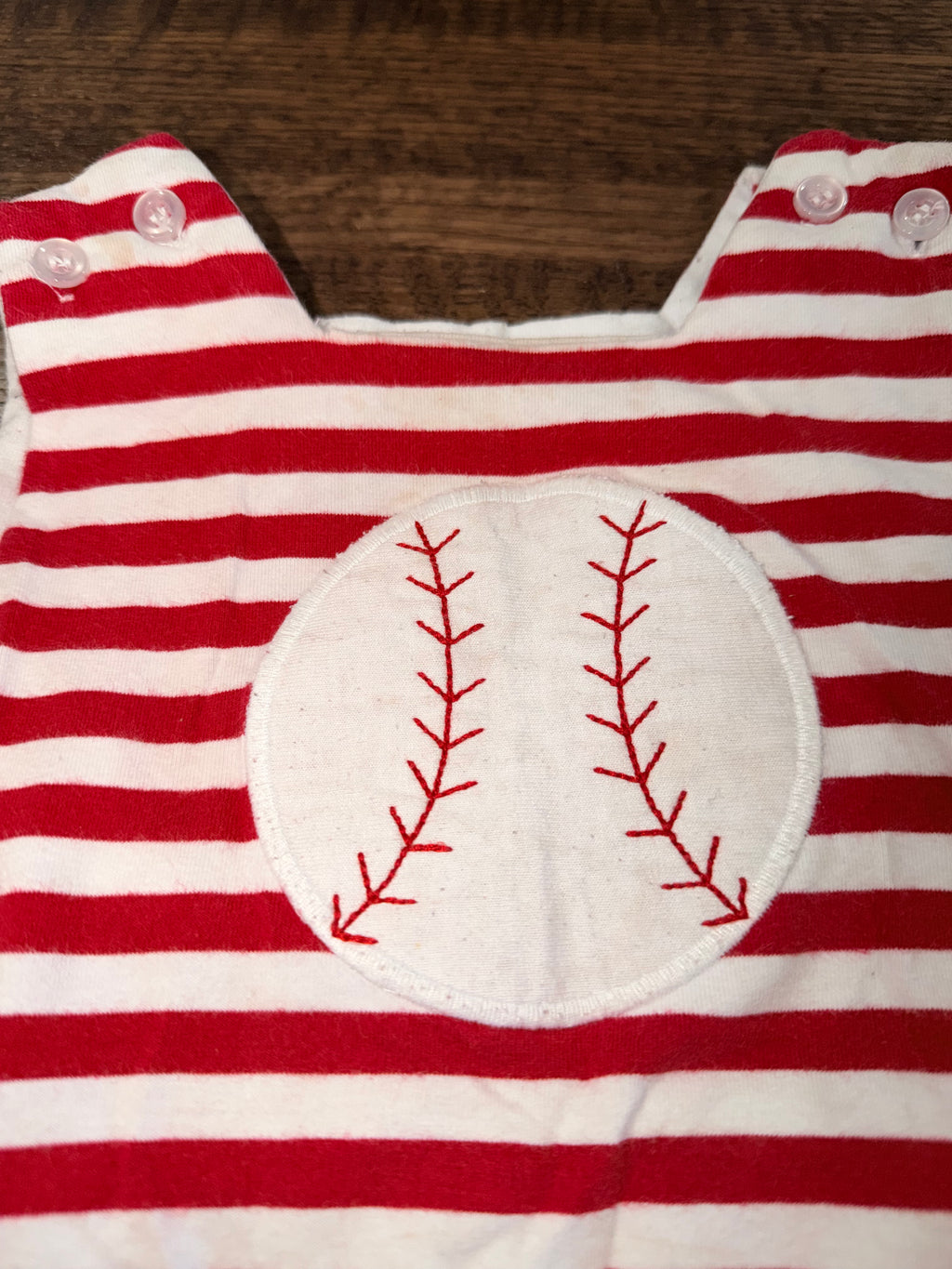 The Bailey Boys Baseball Romper Size 24 Months