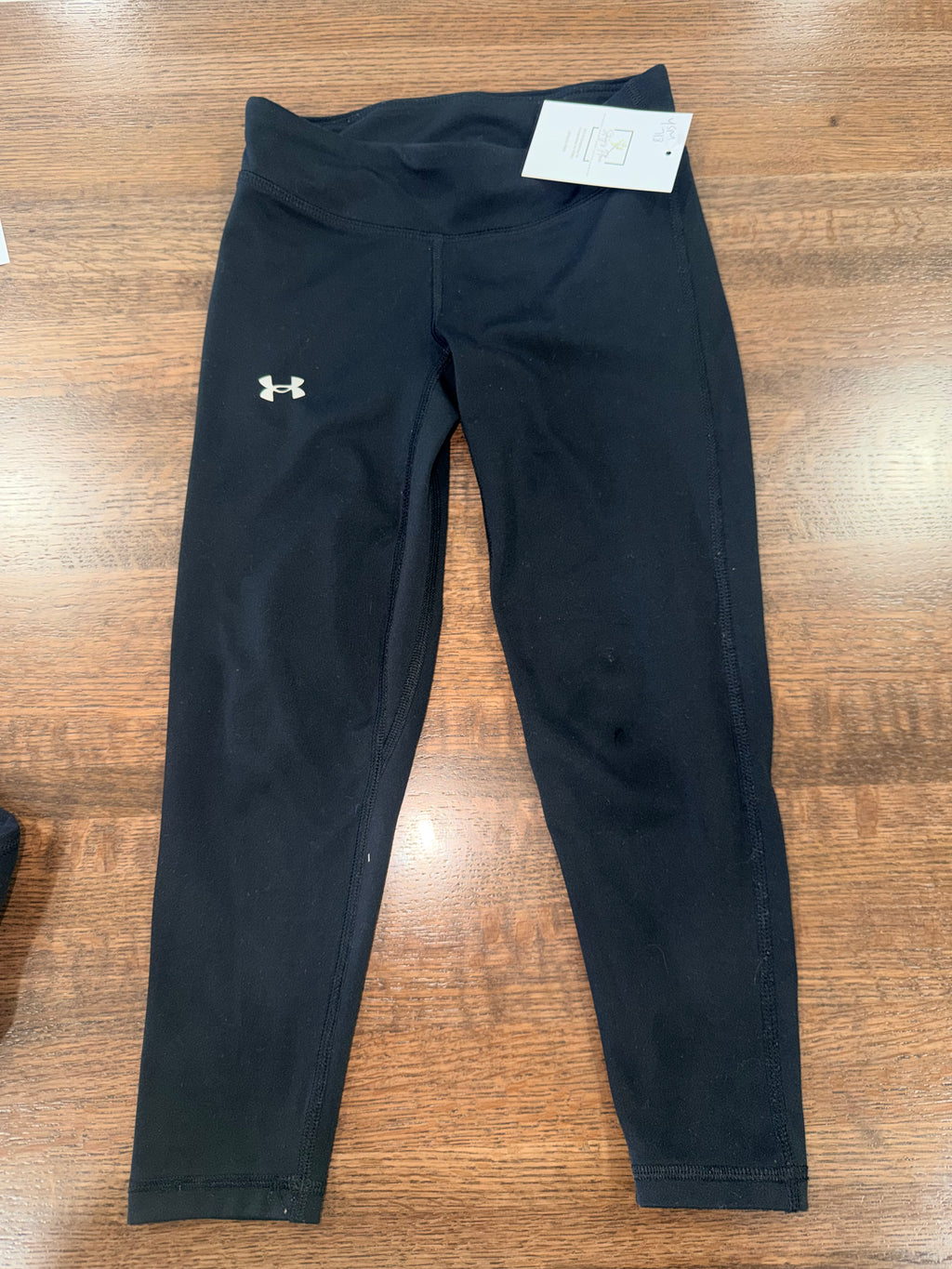 Under Armour Girls Leggings YSM 7/8 New Condition