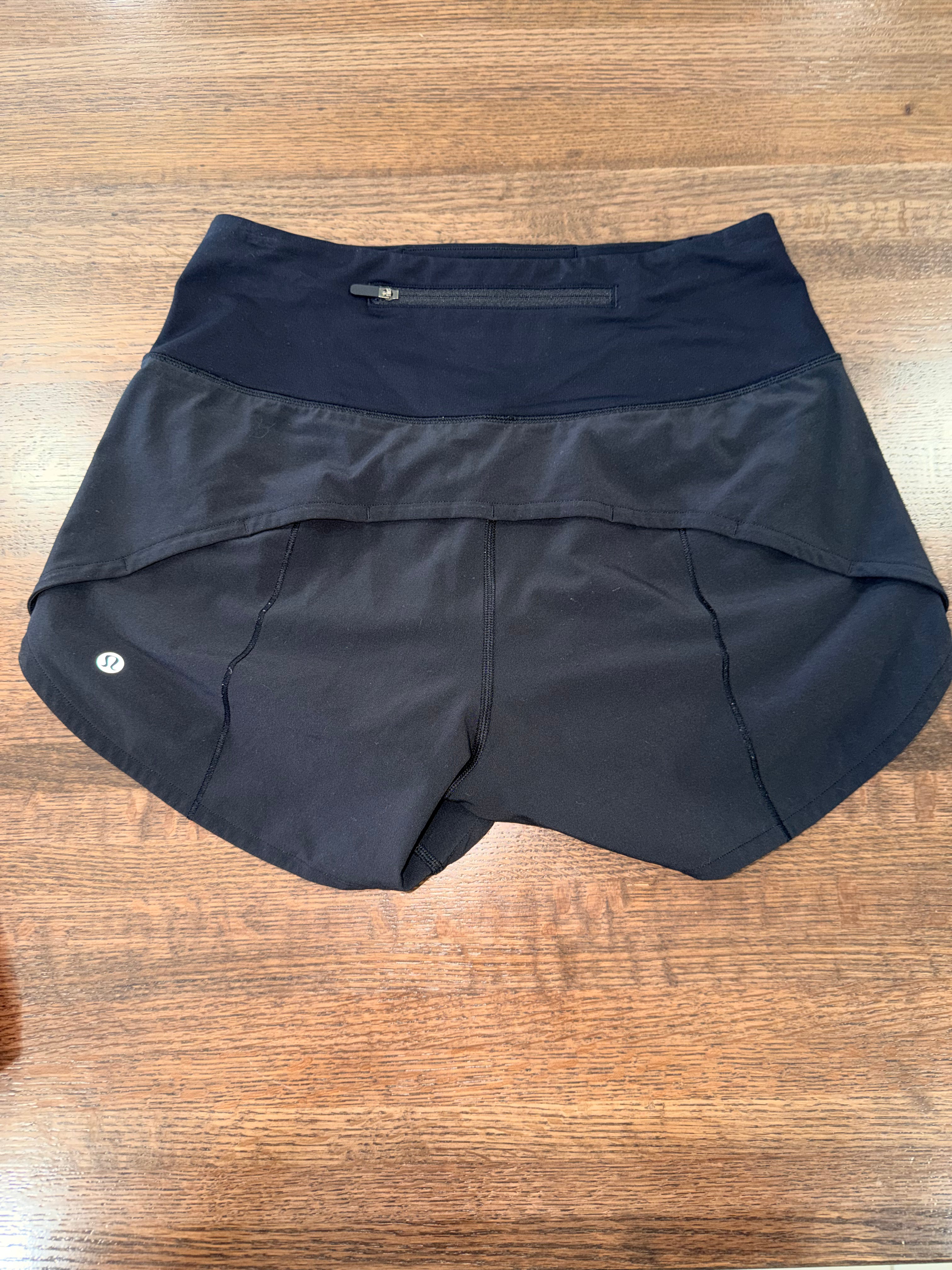 Lululemon Speed Up High-Rise Lined Short 2.5" Size 6