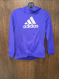 Adidas Girls Dri Fit Hoodie Size Youth L 12/14