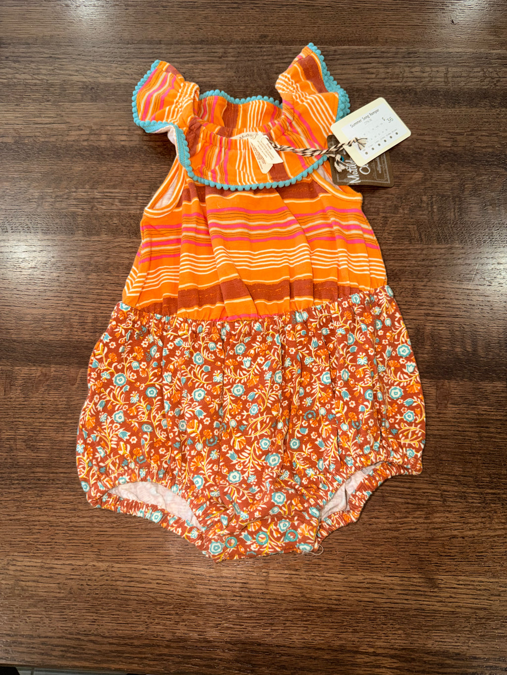 Matilda Jane "Summer Song" Romper 12-18 Months NWT