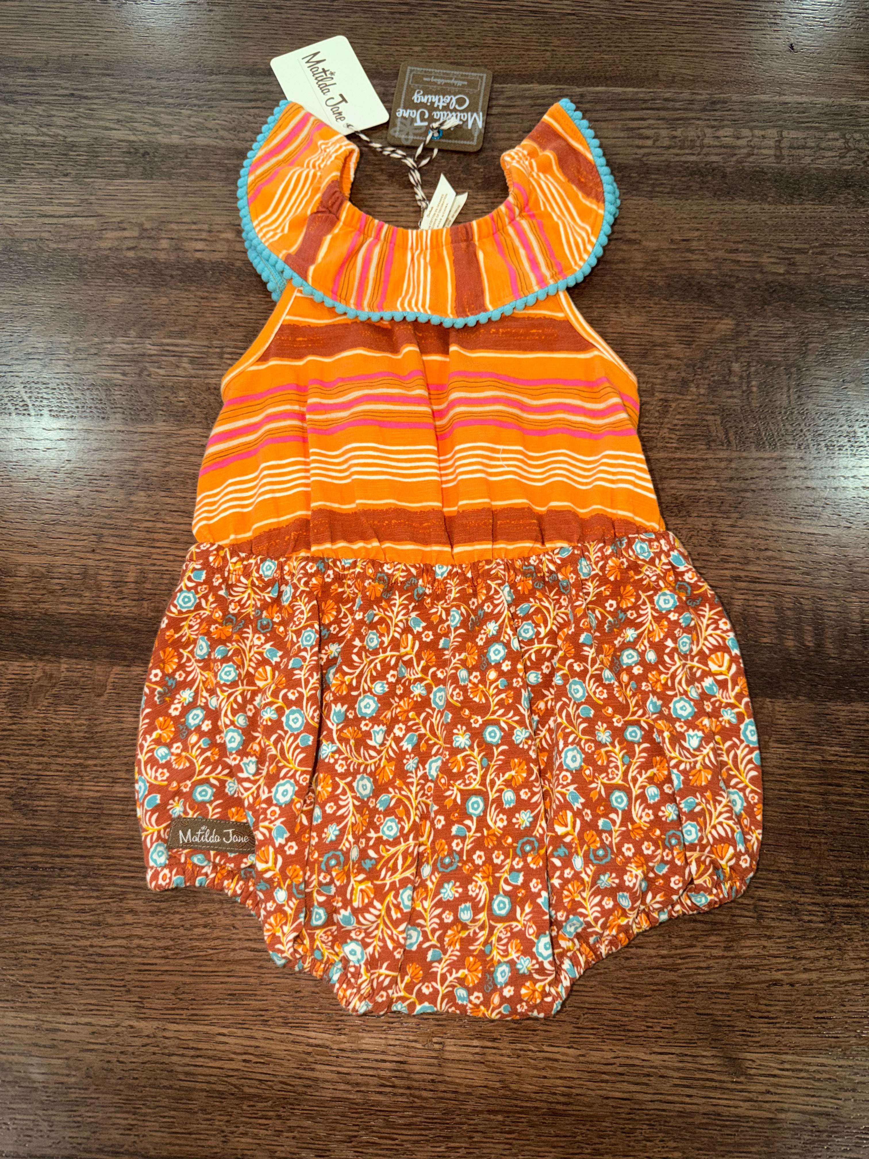 Matilda Jane "Summer Song" Romper 12-18 Months NWT