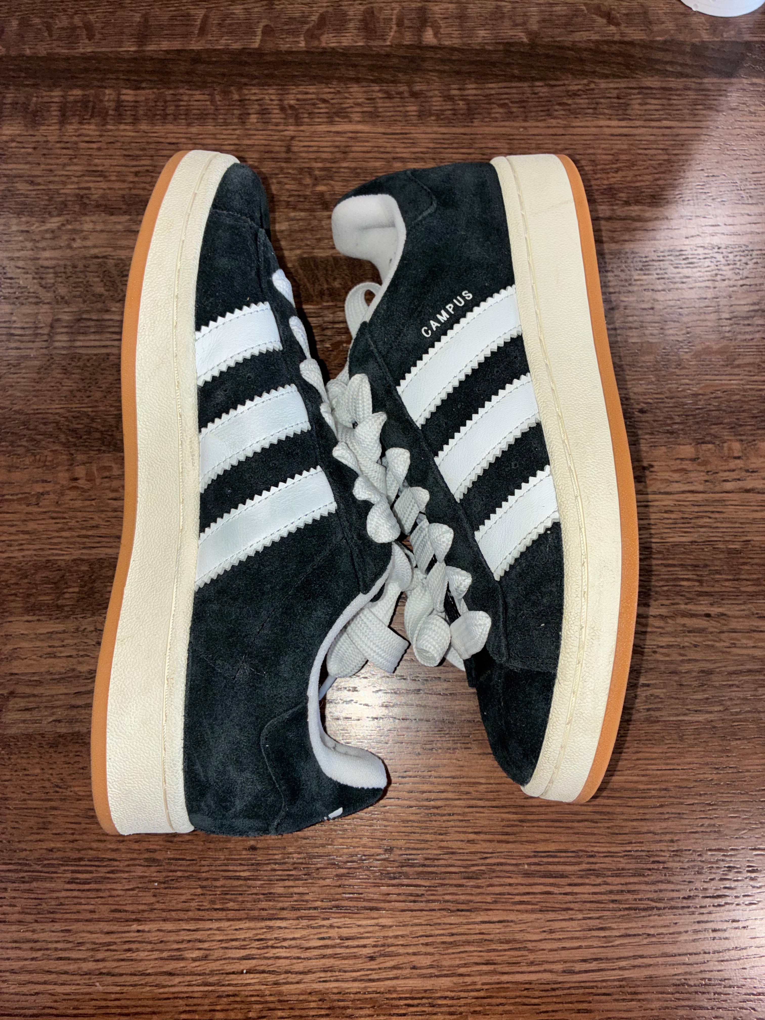 Adidas Women’s Campus Classic Black & WhiteShoes Size 7
