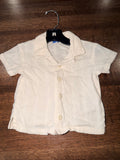 Old Navy Linen Button Up Size 6-9 Months