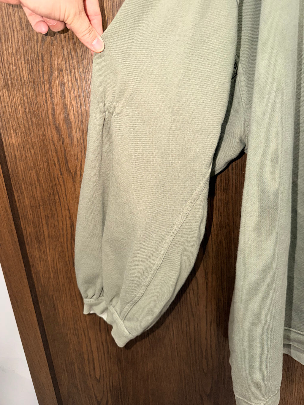 Aerie Real Crew Oversized Sweatshirt Bubble Sleeves XXL 2X