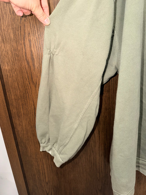 Aerie Real Crew Oversized Sweatshirt Bubble Sleeves XXL 2X