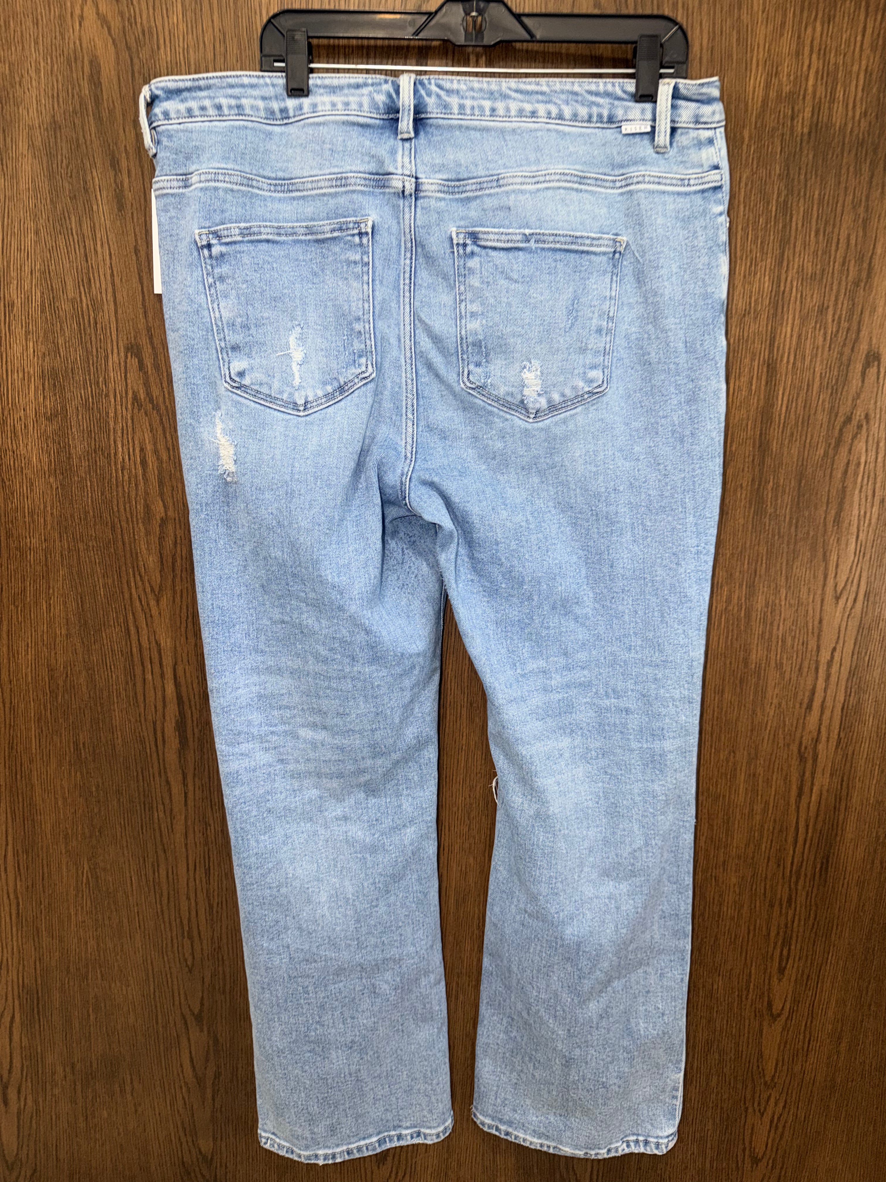 Risen Curvy Straight Jeans Size 20