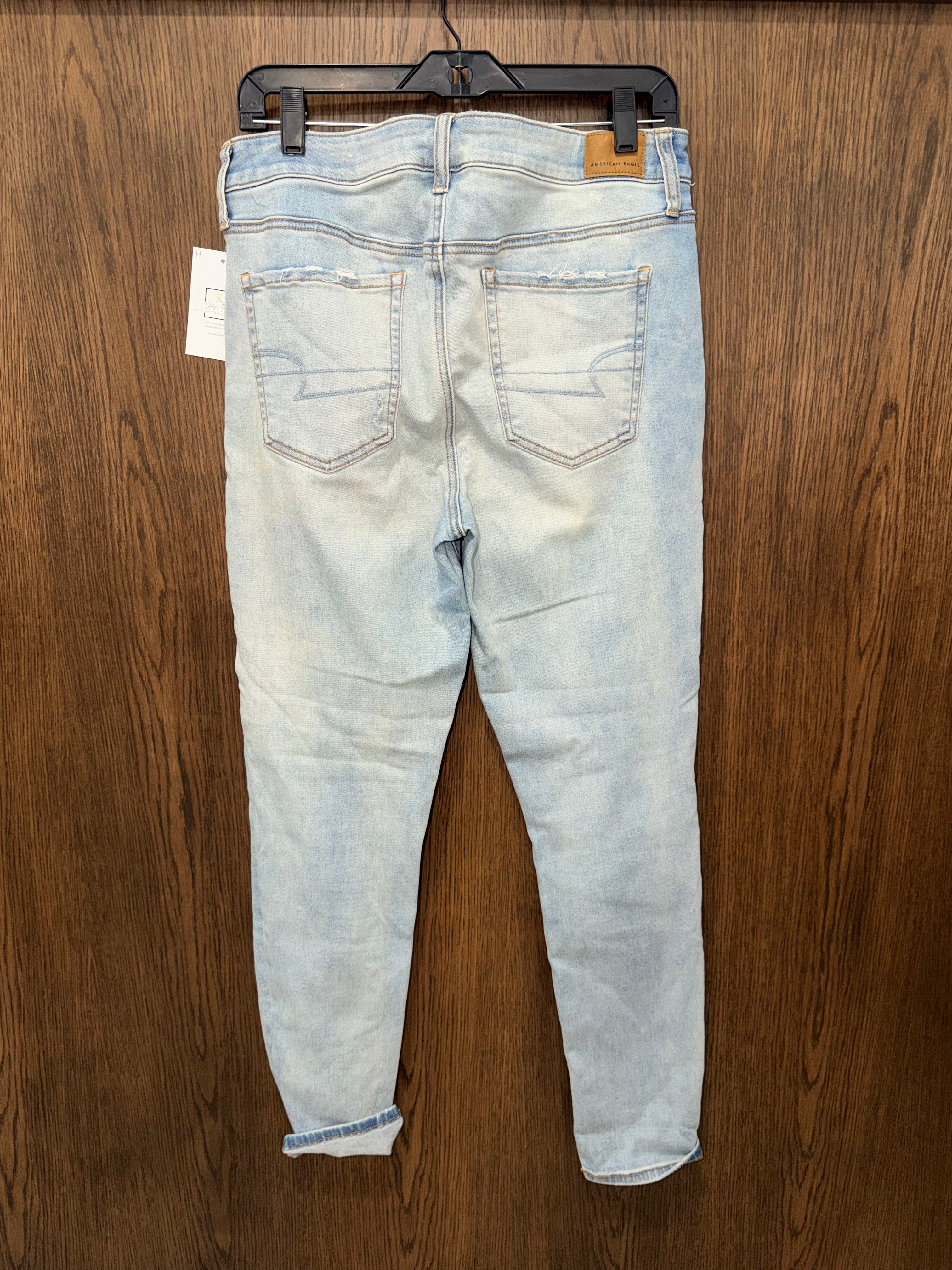 American Eagle High Rise Jeggings Size 14 New Condition