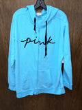 PINK Women’s Zip up Hooded Fleece Jacket Size XL Like New