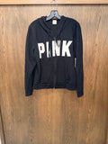 PINK Victoria’s Secret Women’s Zip up Hooded Fleece Jacket Size XL