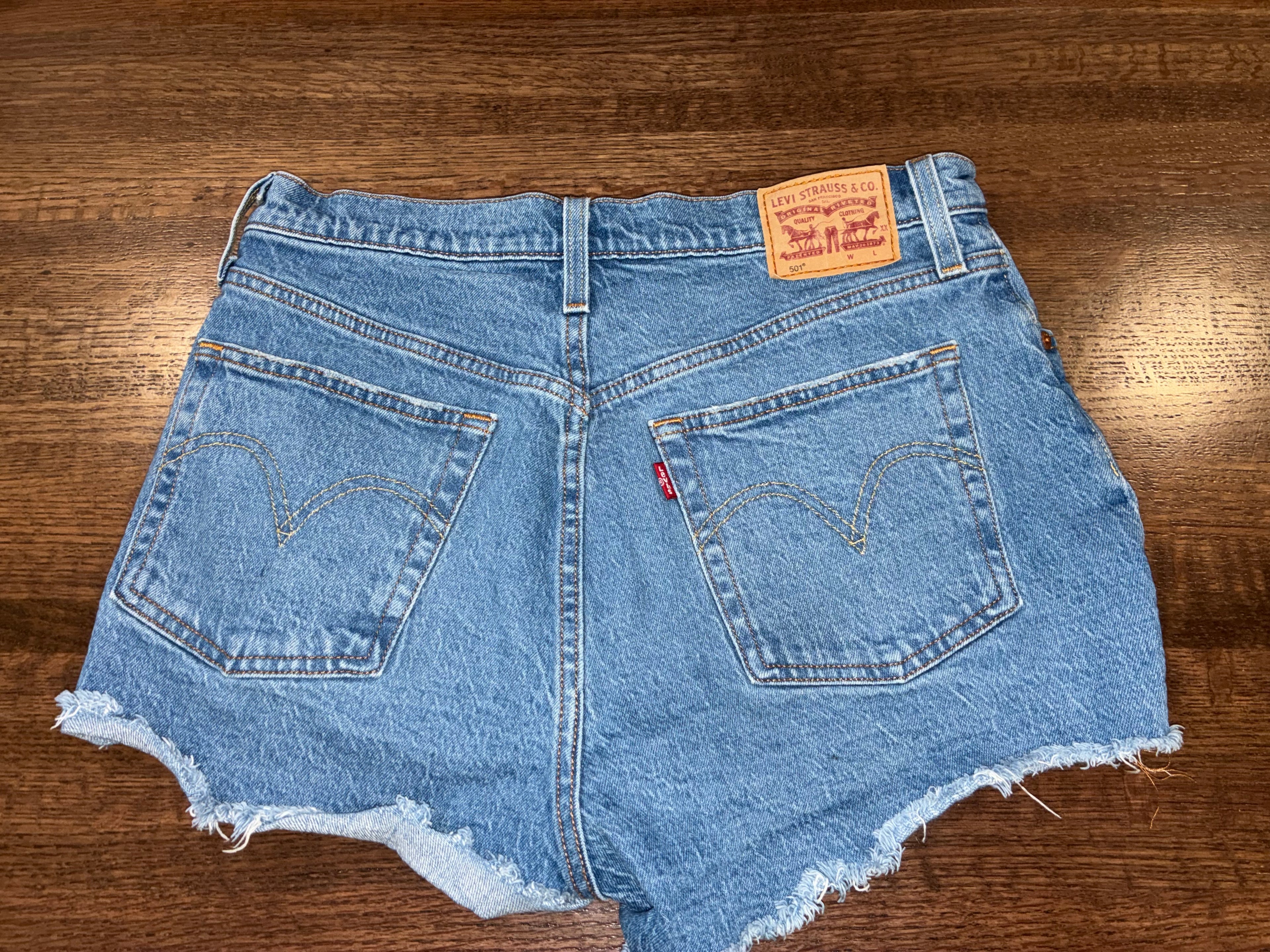Levi’s Women’s 501 Buttonfly Shorts Size 30