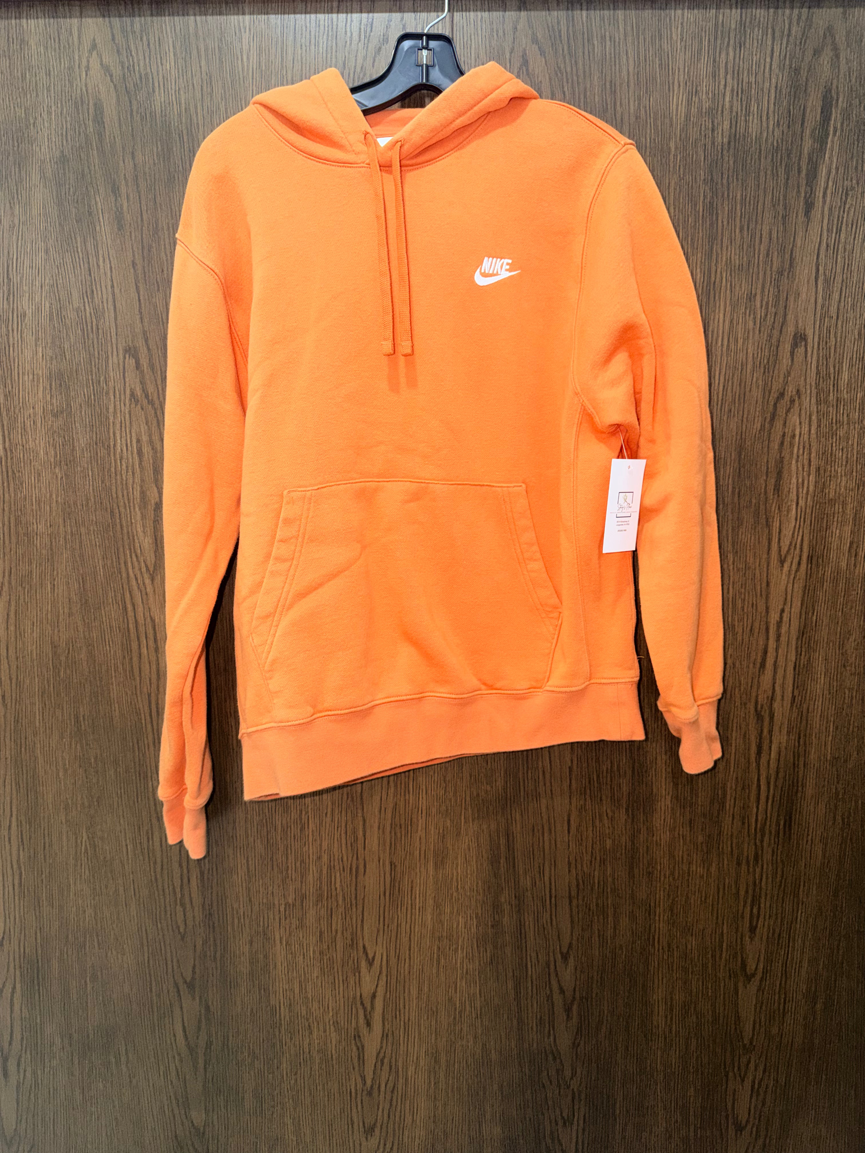 Nike Women's Rust Club Fleece Pullover Hoodie Size Medium EUC