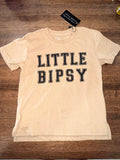 Little Bipsy Logo Elevated Tee T-Shirt Size 3/4 3T 4T NWT