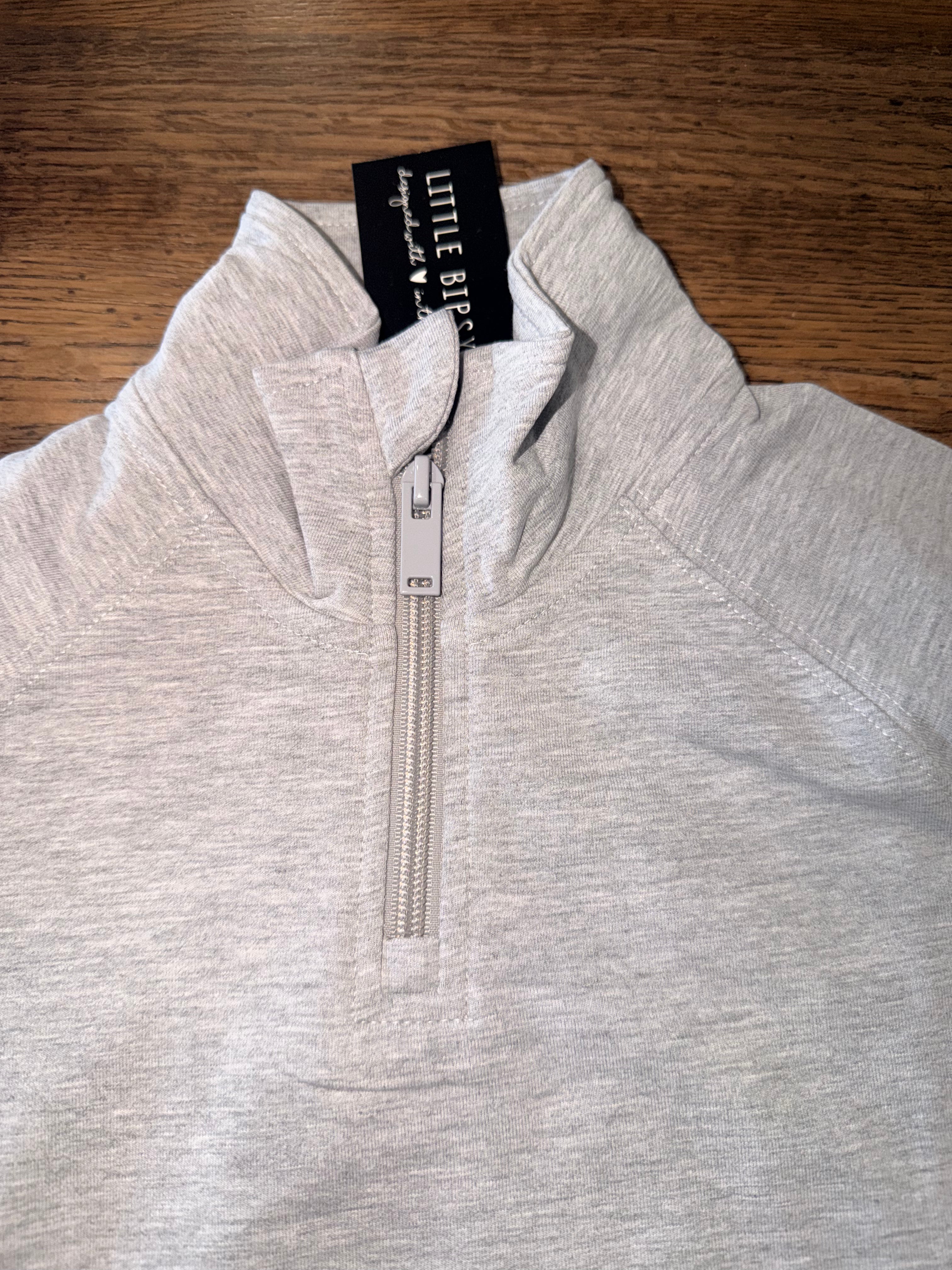 Little Bipsy Boys 1/4 Zip Pullover Size 4/5 4T 5T Months NWT