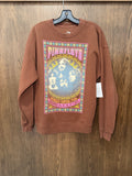 Buckle Pink Floyd Brown Crew Neck Sweatshirt Medium