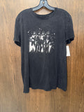 Maurices Kiss Distressed Tee T-shirt Size Small