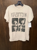Buckle Led Zepplin Distressed Tee T-shirt Size Small