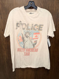 Buckle The Police Distressed Tee T-shirt Size Small