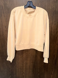Lululemon Perfectly Oversized Softstreme Cropped Crew Size 4 Color: Prosecco