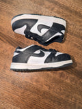 Nike Toddler Panda Easy On Dunks Size 7.5C Like New