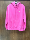 Nike Men’s Pink Club Fleece Hoodie Size Medium