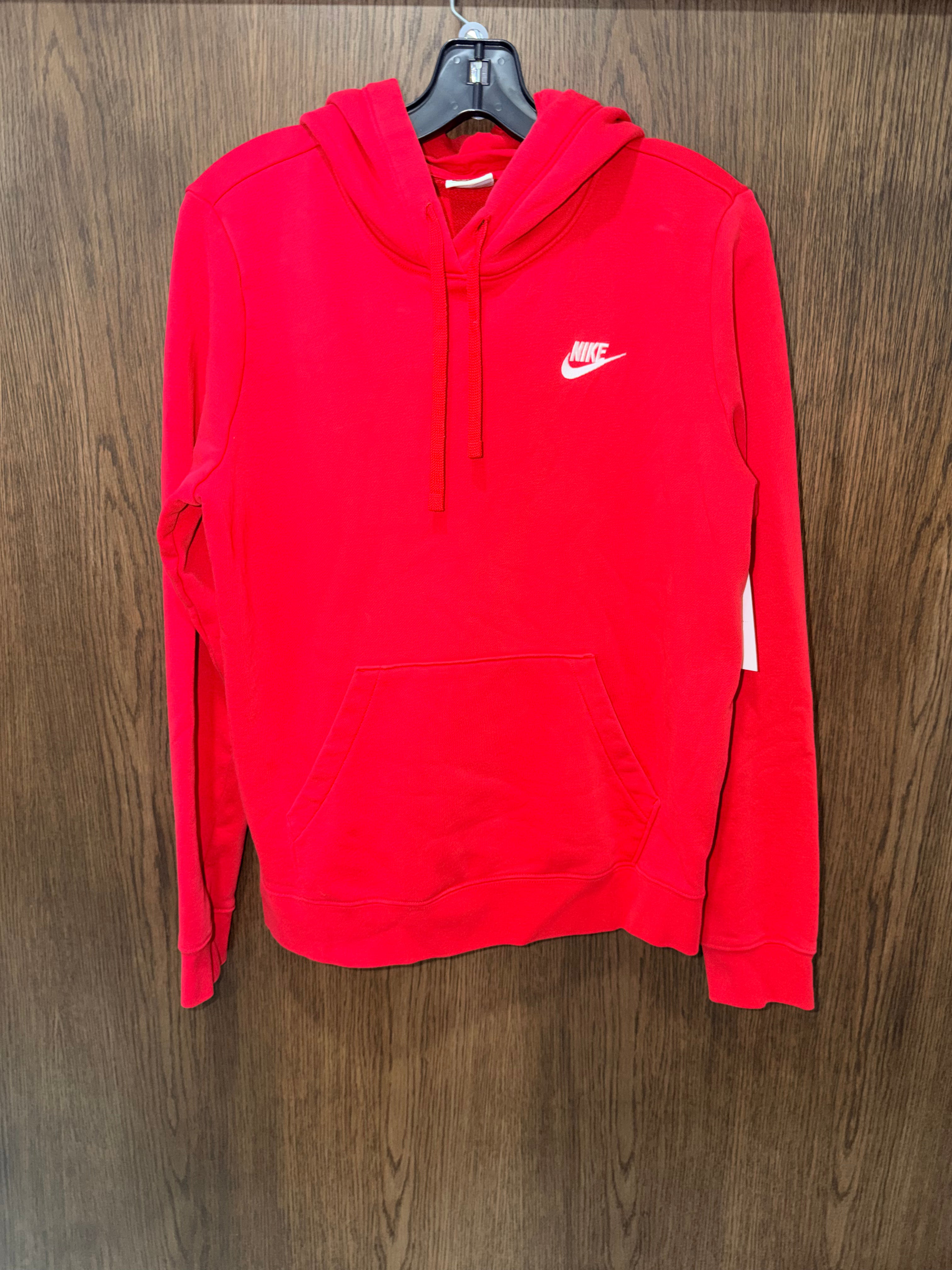 Nike Women’s Red Club Fleece Hoodie Size Medium