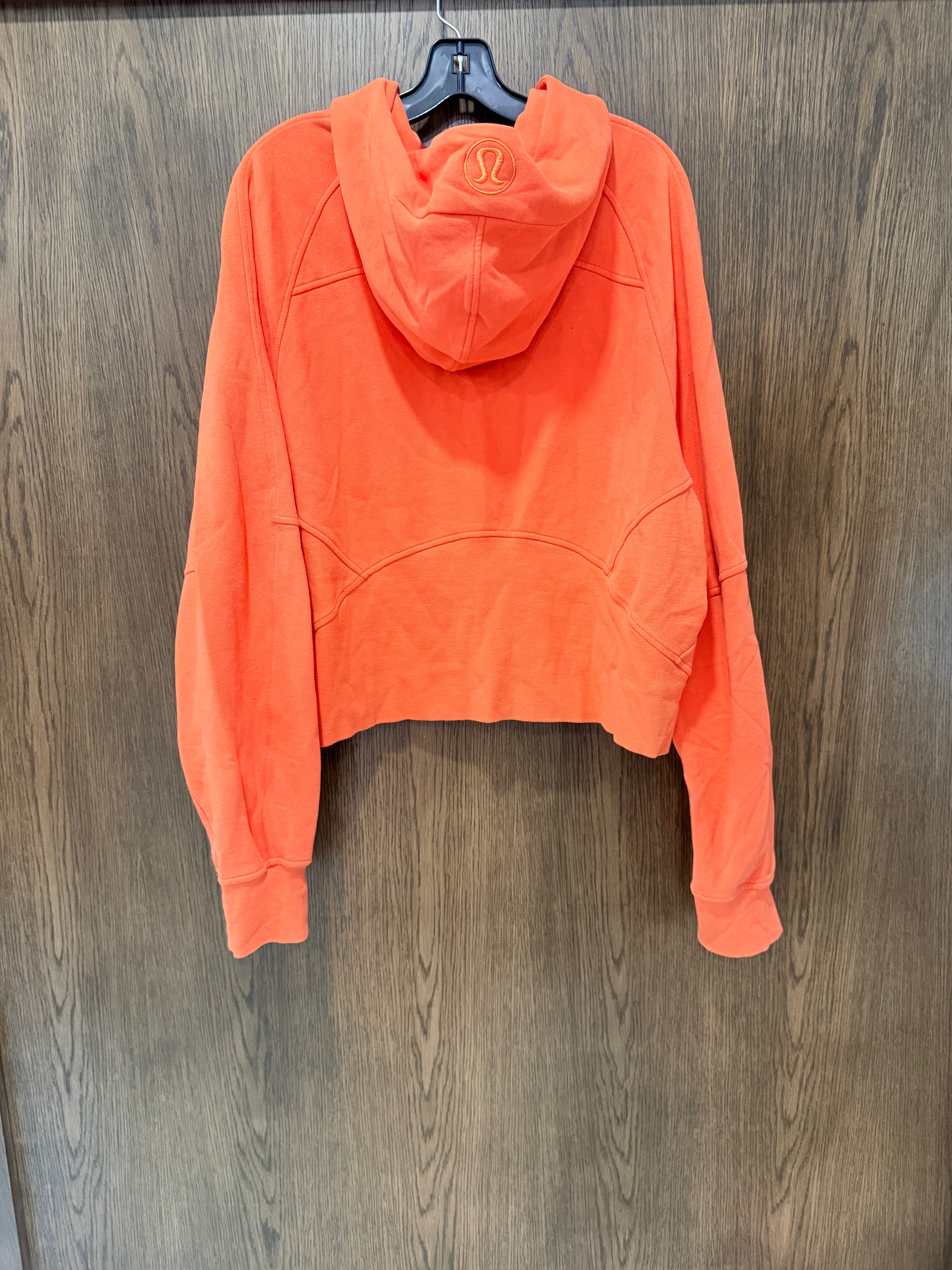 Lululemon Women’s Scuba Oversized Half-Zip Hoodie CL/XXL Color: Warm Coral New Condition