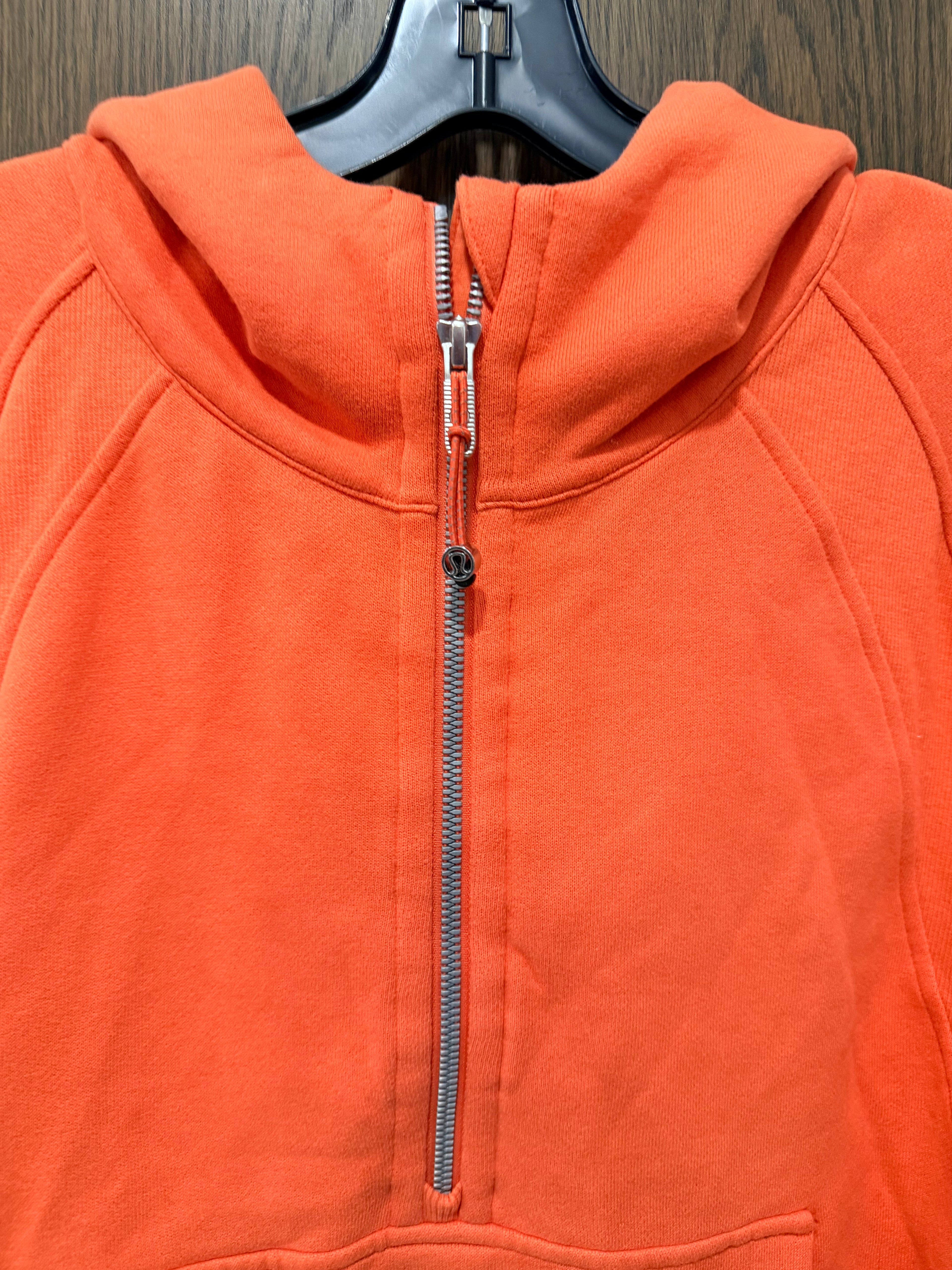 Lululemon Women’s Scuba Oversized Half-Zip Hoodie CL/XXL Color: Warm Coral New Condition