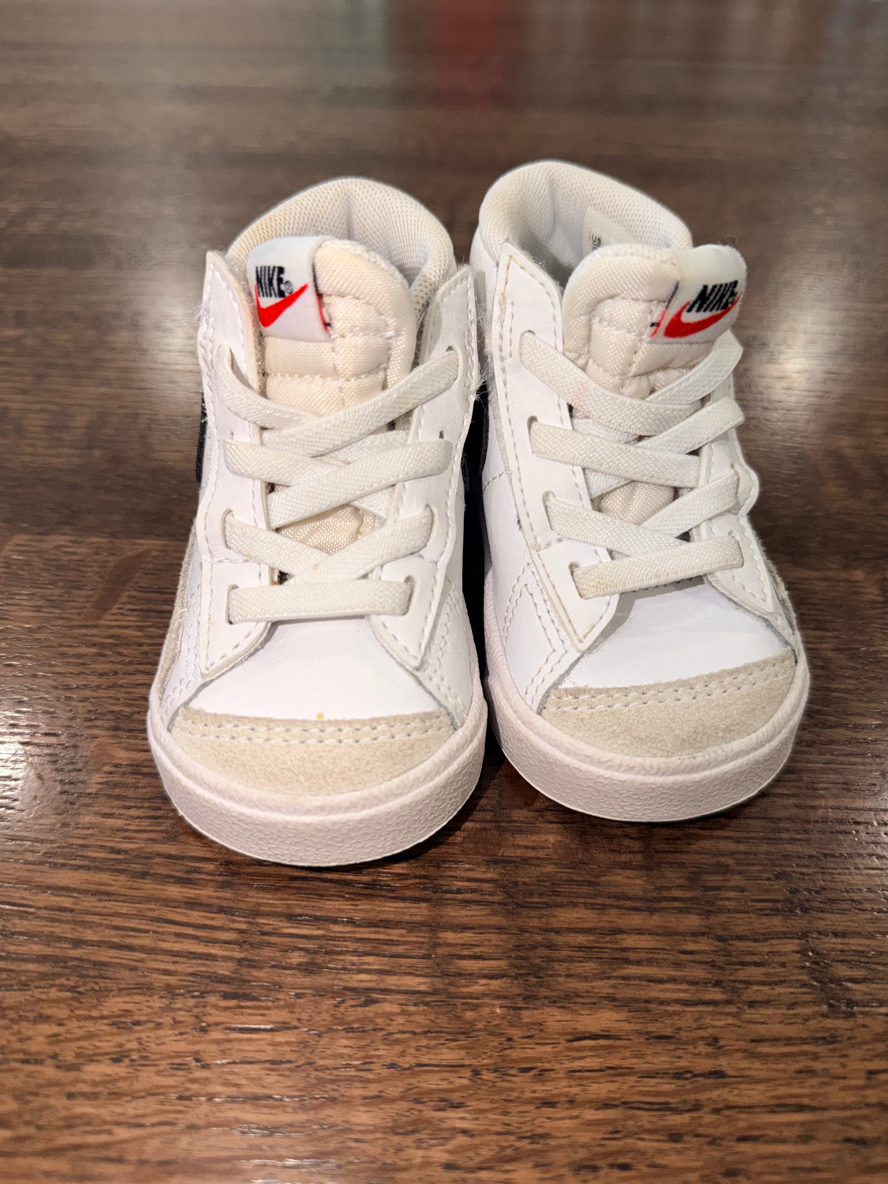Nike Blazer Mid 77 Toddler Easy On Shoes Size 3.5C