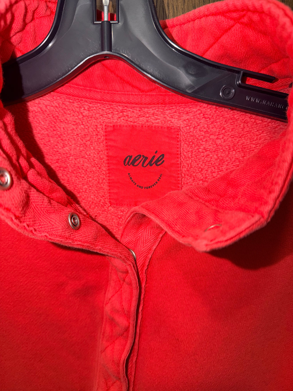 Aerie Oh Snap Oversized Pullover Sweatshirt Pink Size Small
