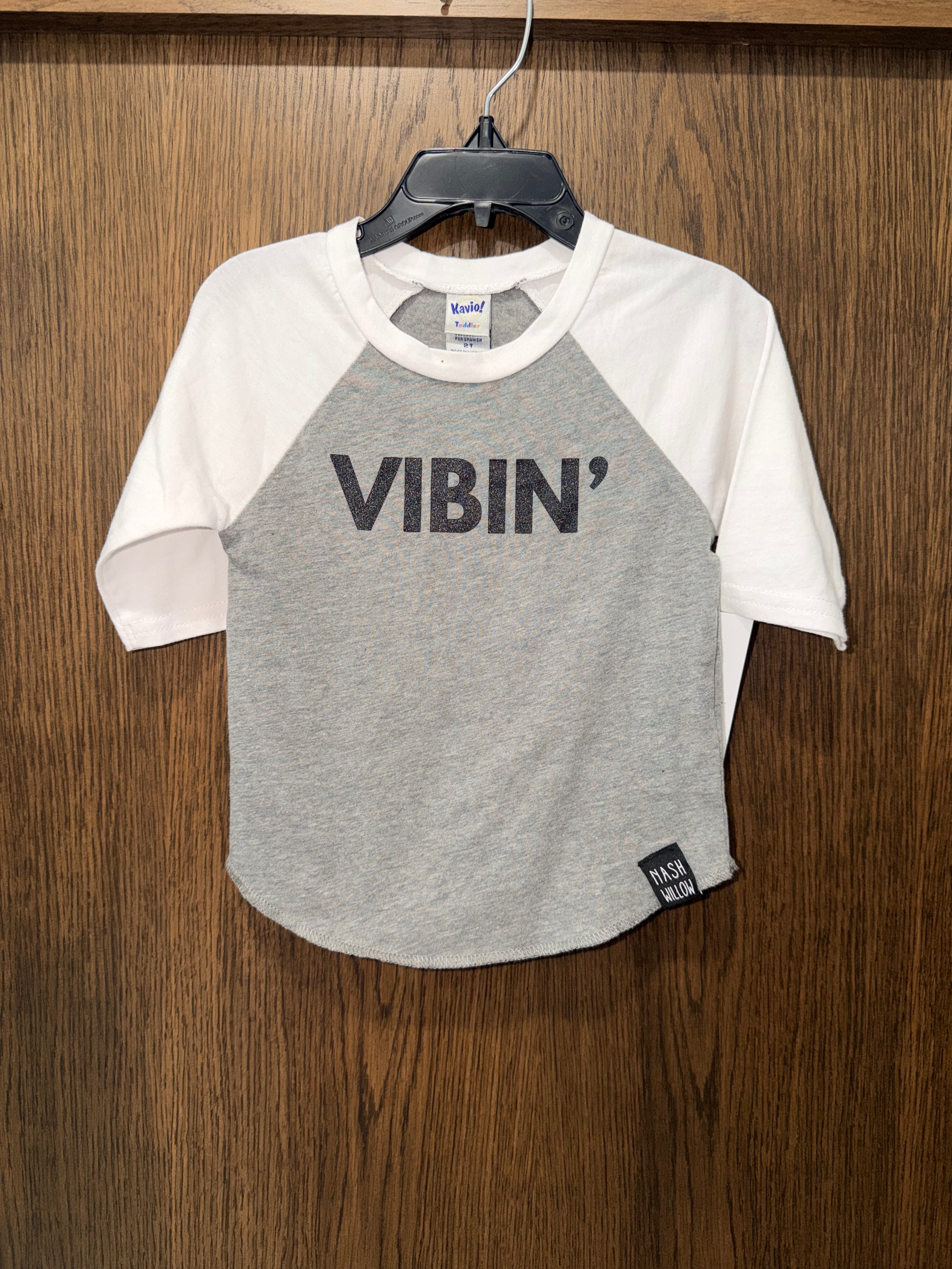 Nash Willow Boys “Vibin” T-Shirt 2T
